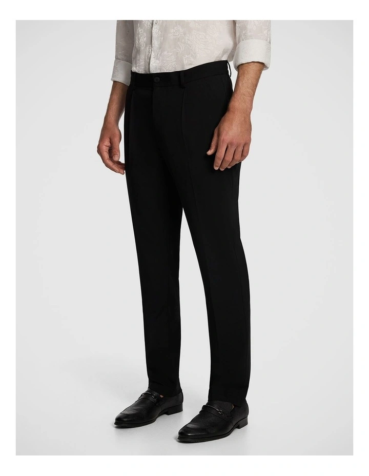 Reid Tapered Chino in Black image 3