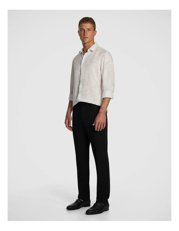 Reid Tapered Chino in Black image 6