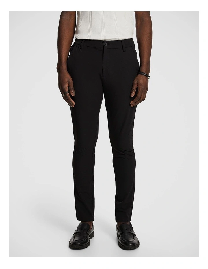 Performance Chino in Black image 1