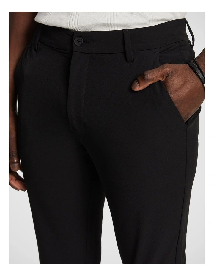 Performance Chino in Black image 3