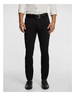 Andrea Skinny Chino in Black