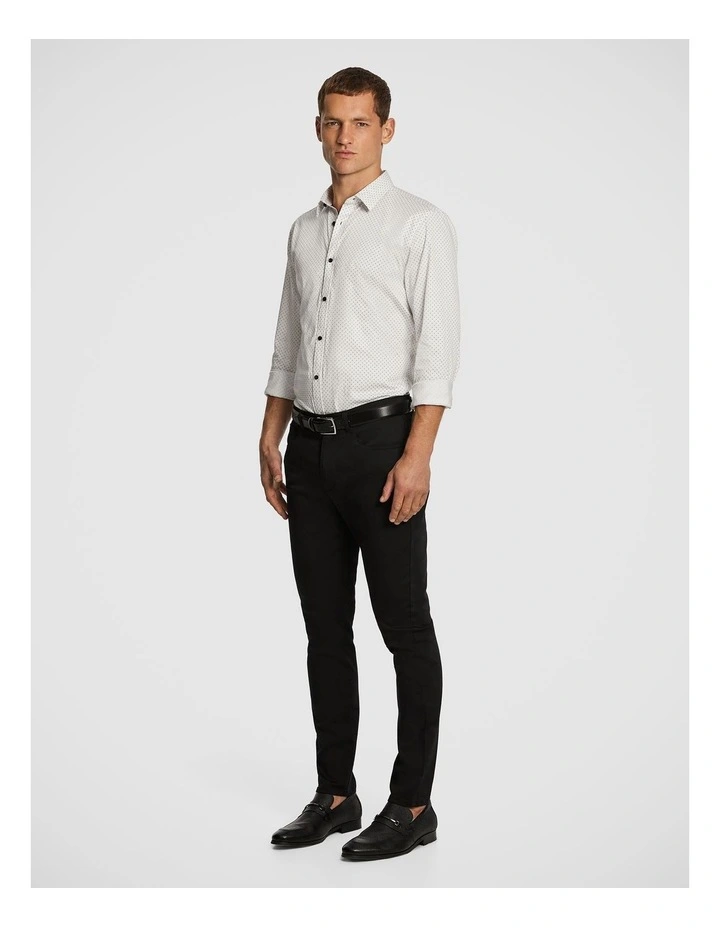 Andrea Skinny Chino in Black image 4