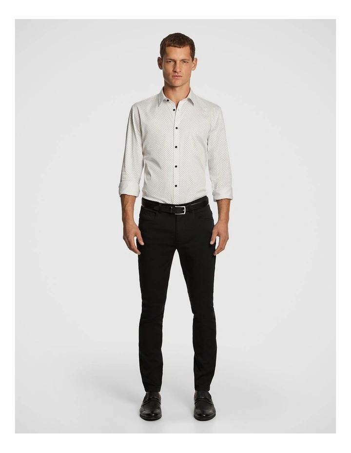 Andrea Skinny Chino in Black image 5