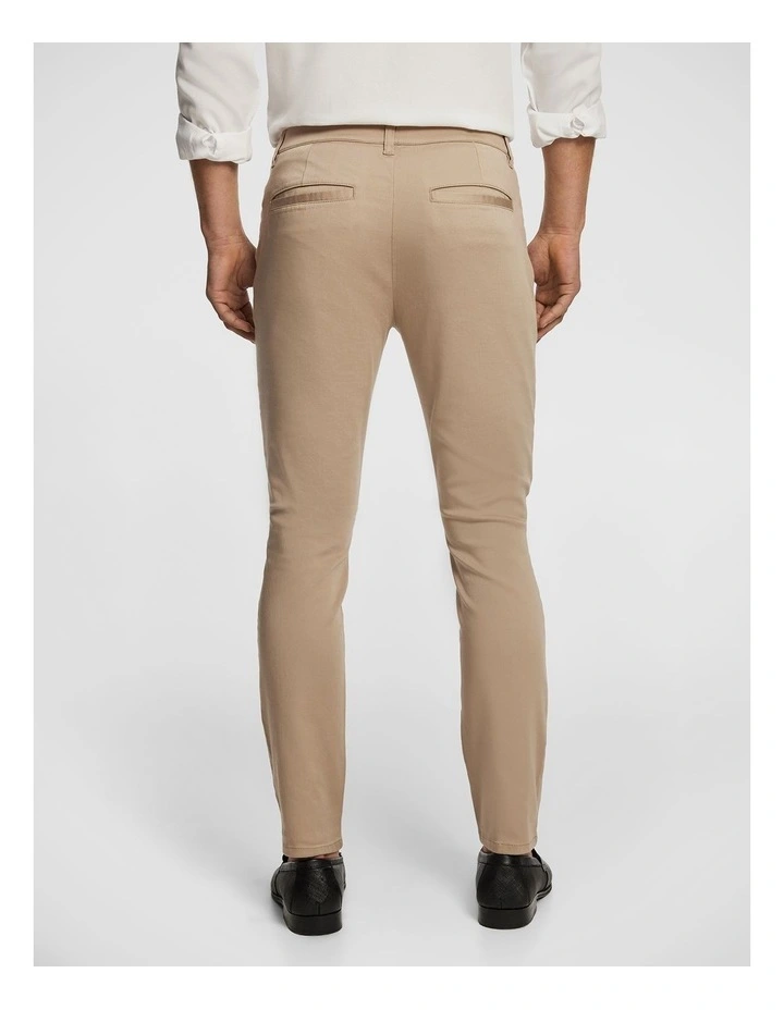 Andrea Skinny Chino in Tan image 2