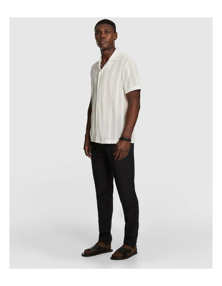 Ferrara Relaxed Chino in Black image 4