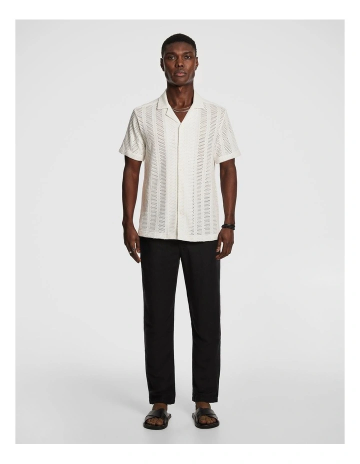 Ferrara Relaxed Chino in Black image 5