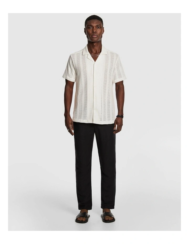 Ferrara Relaxed Chino in Black image 5