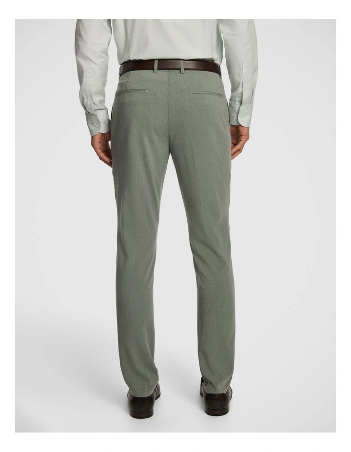 Alfredo Slim Dress Pant in Sage image 2