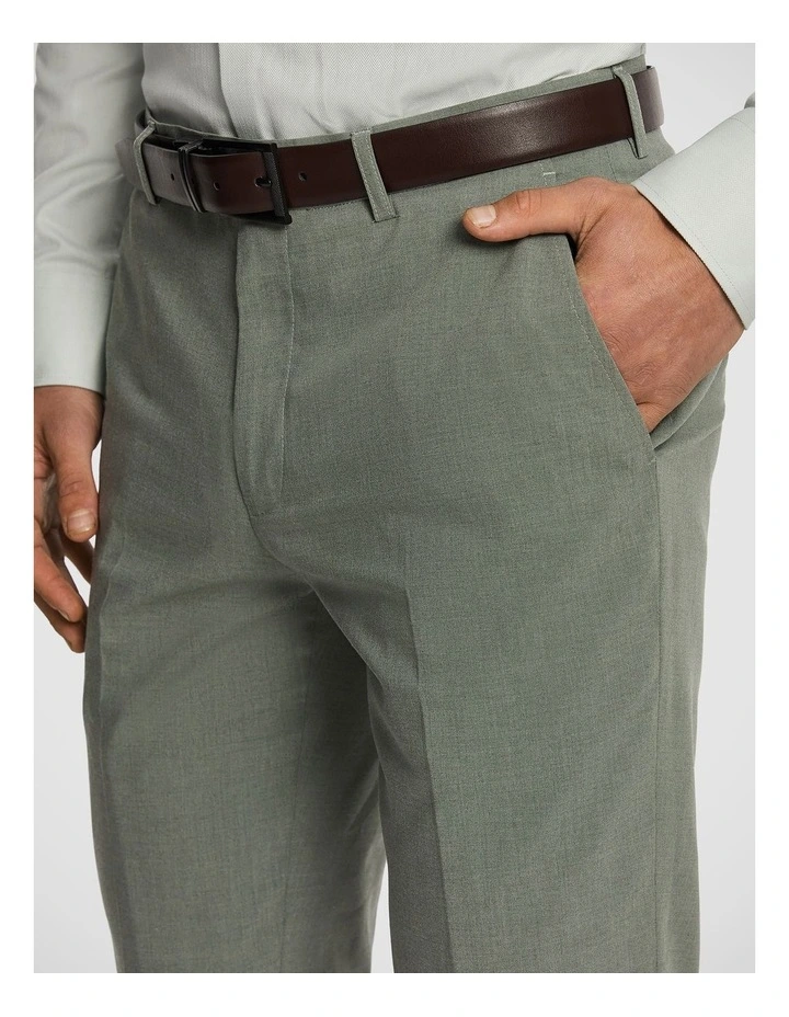 Alfredo Slim Dress Pant in Sage image 3