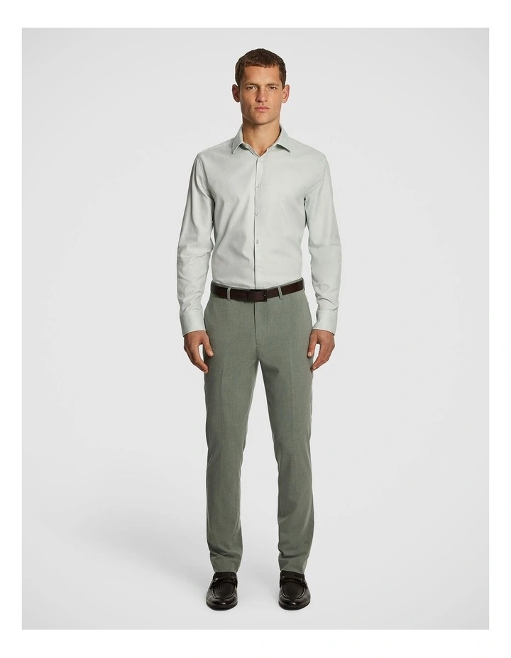 Alfredo Slim Dress Pant in Sage image 5