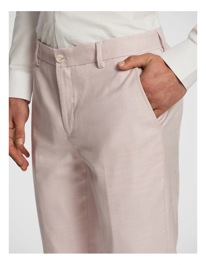 Enrico Slim Dress Pant in Pink image 3