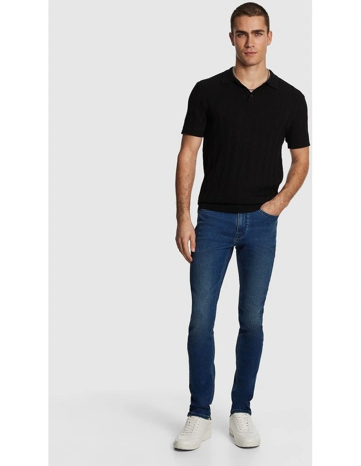Arlo Skinny Jean in Dark Blue image 6