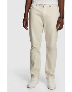 Haylen Straight Jean in Off White