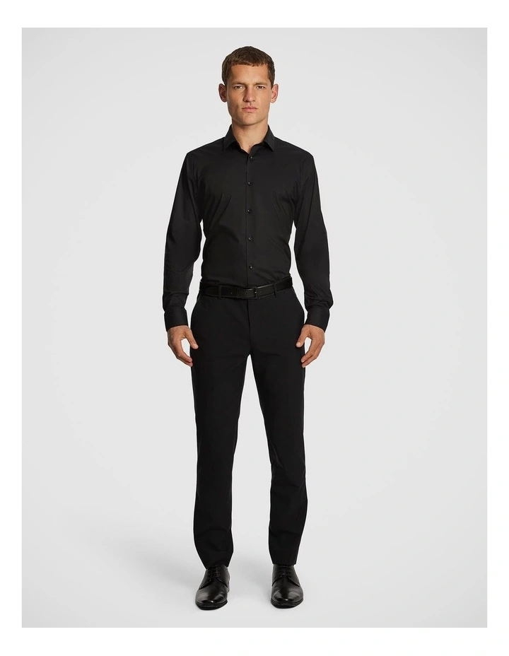 Madmax Slim Dress Shirt in Black image 5