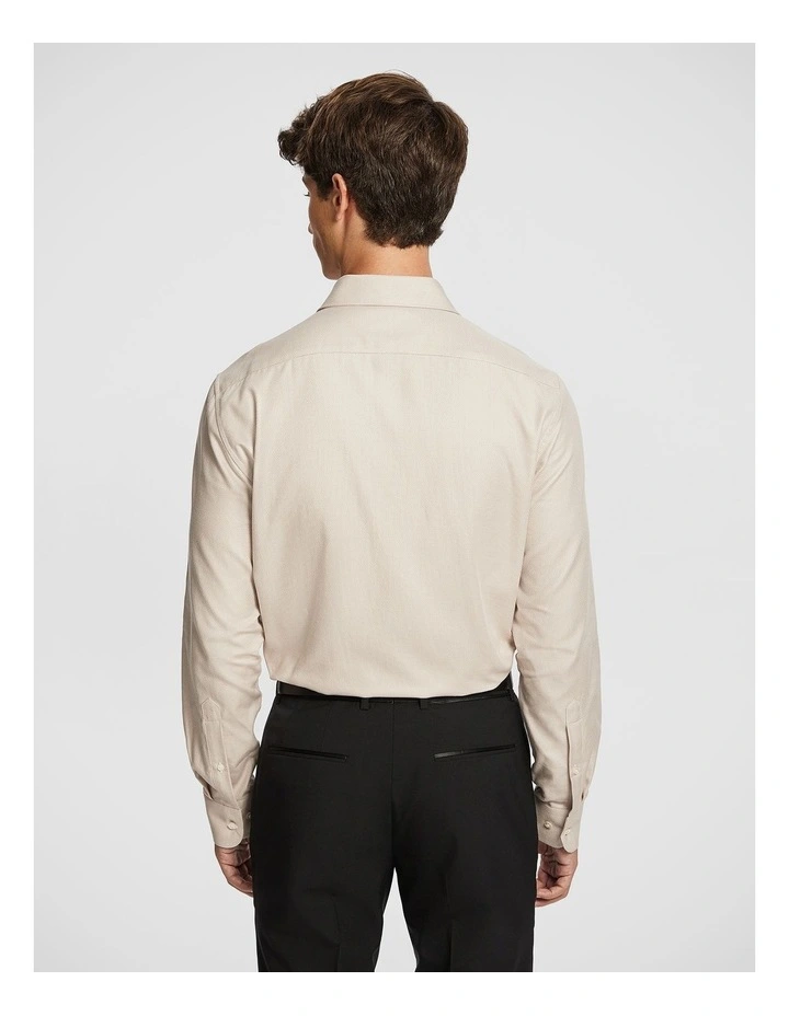 Lexington Slim Dress Shirt in Biscuit image 2