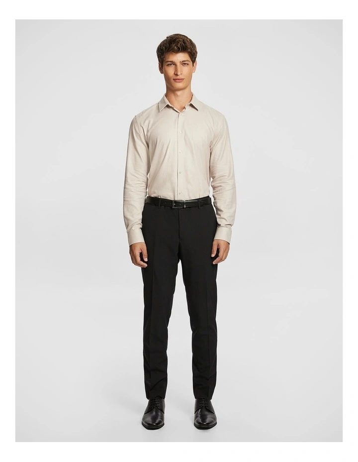 Lexington Slim Dress Shirt in Biscuit image 5