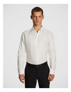 Bond Reg Premium Dress Shirt in White