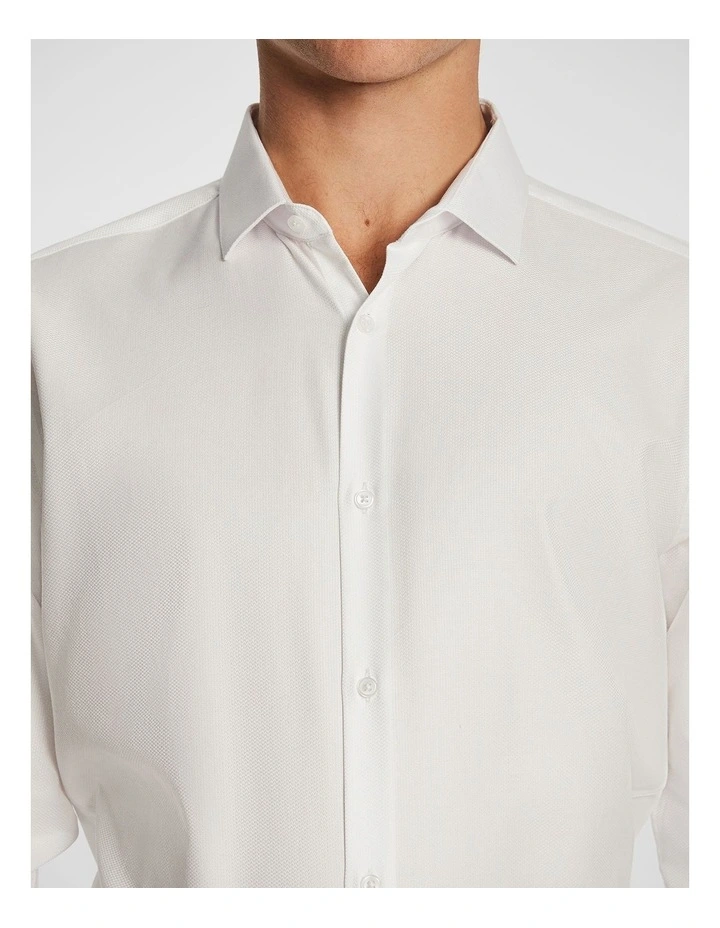 Bond Reg Premium Dress Shirt in White image 3