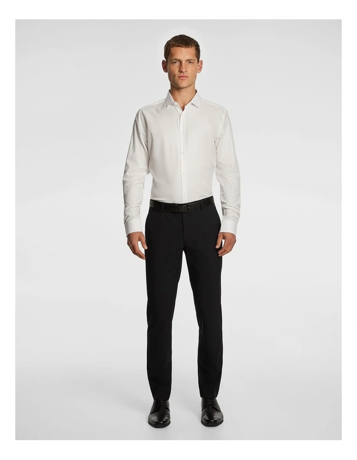 Bond Reg Premium Dress Shirt in White image 5