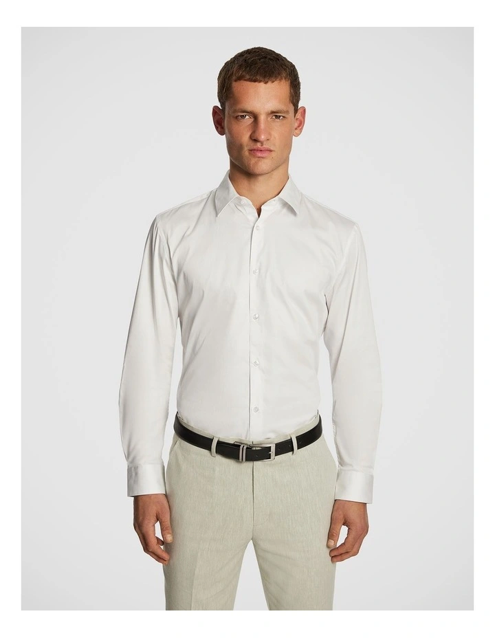Quest Regular Dress Shirt in White image 1