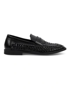 Sammy Lattice Shoe in Black