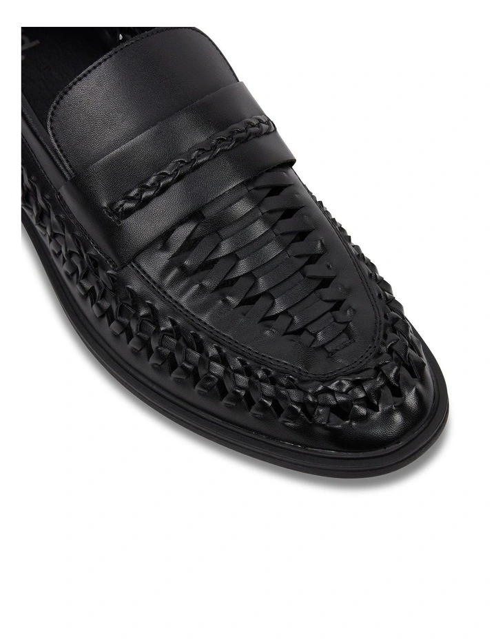 Sammy Lattice Shoe in Black image 4