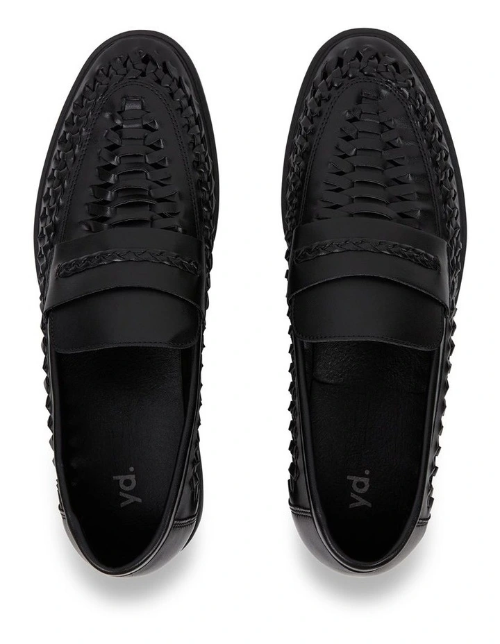 Sammy Lattice Shoe in Black image 5