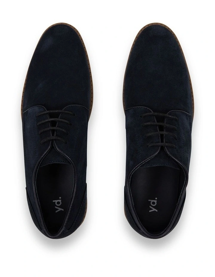 Moscot Suede Shoe in Blue image 5