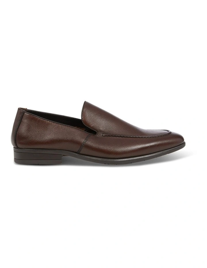Mercer Textured Loafer in Chocolate image 1