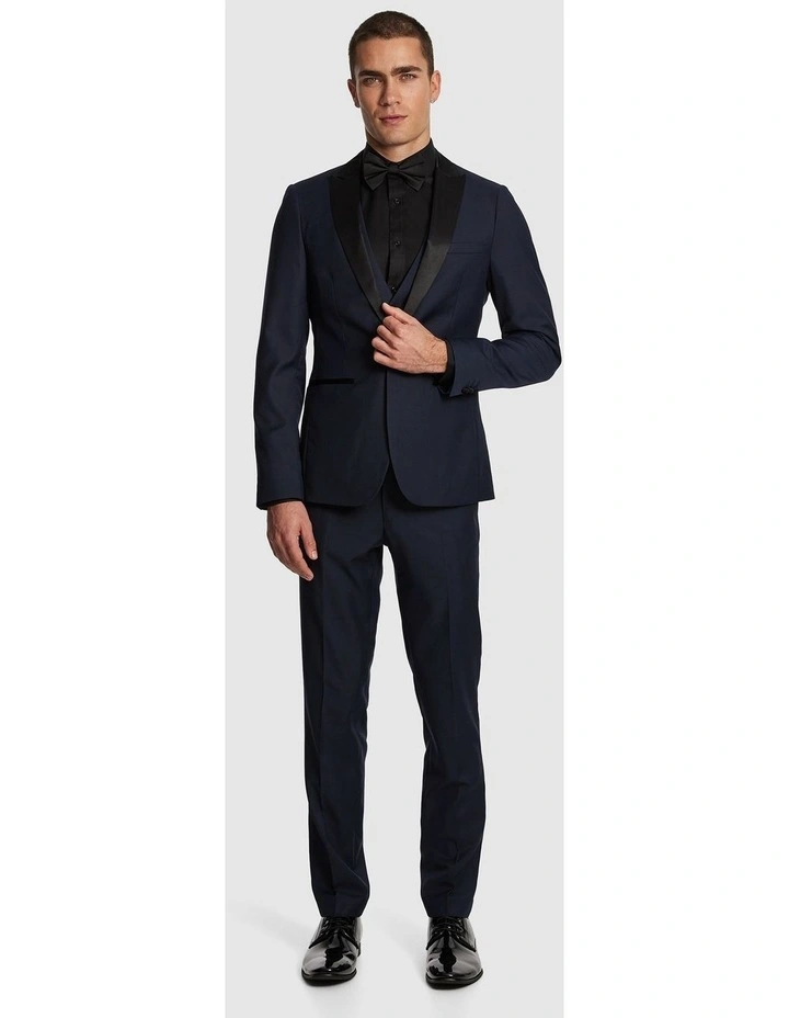 Casino Slim Tuxedo in Navy image 6