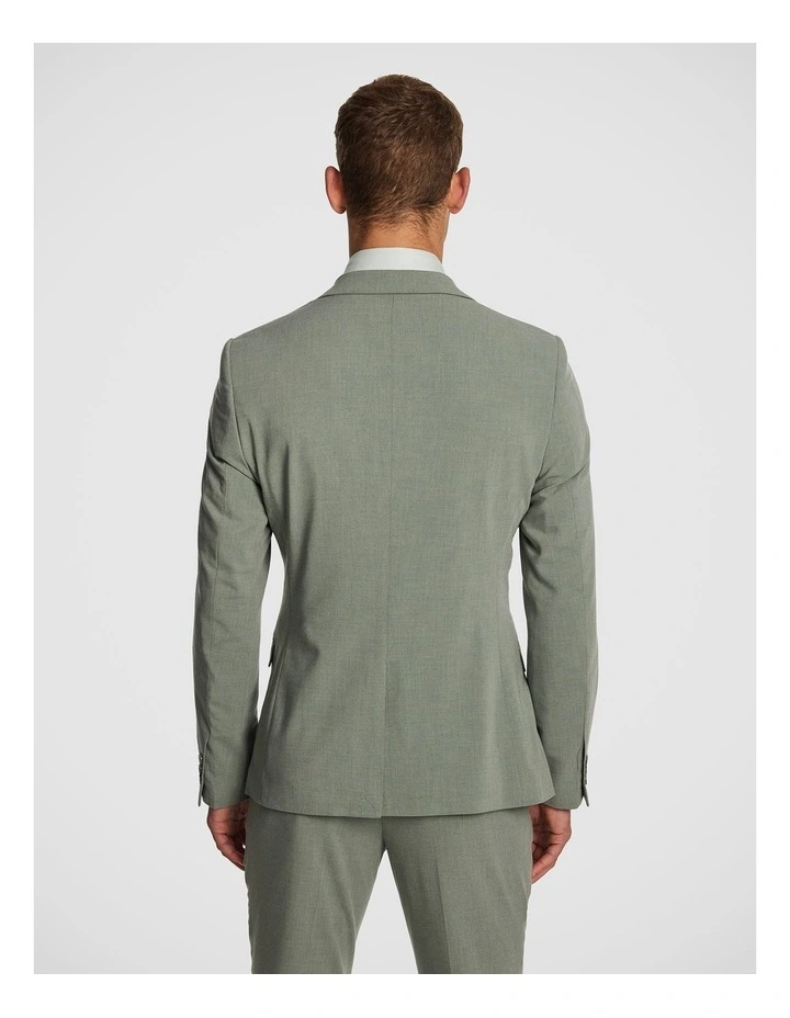 Alfredo Slim Suit Jacket in Sage image 2