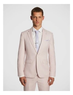Enrico Slim Suit Jacket in Pink
