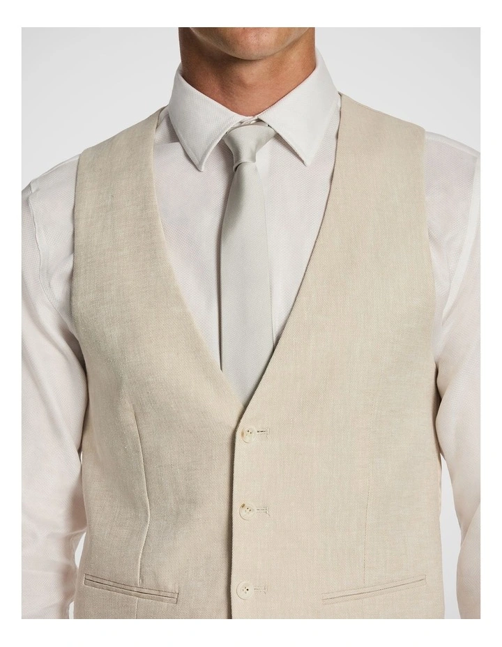 Carter Waistcoat in Sand image 3