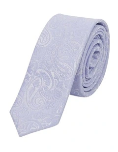 Rialta Paisley 5 Cm Tie in Lilac