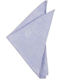 Rialta Paisley Pocket Square in Lilac