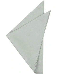 Premium Silk Pocket Square in Mint Green