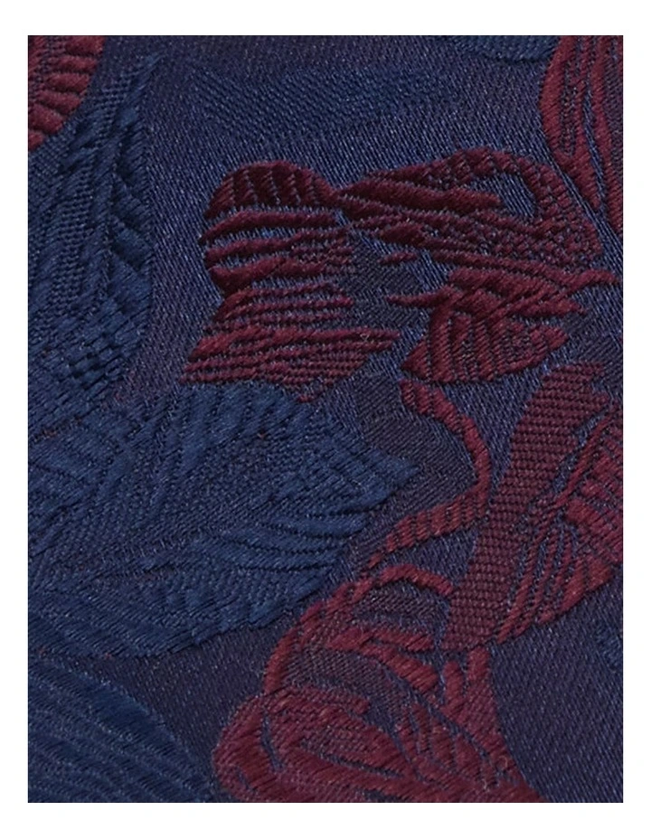Arion Floral 6.5 Cm Width Tie in Navy image 2