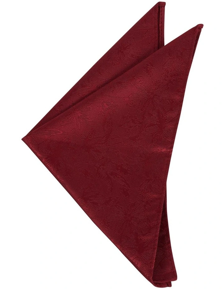 Dre Tie And Pocket Square Set in Red image 3