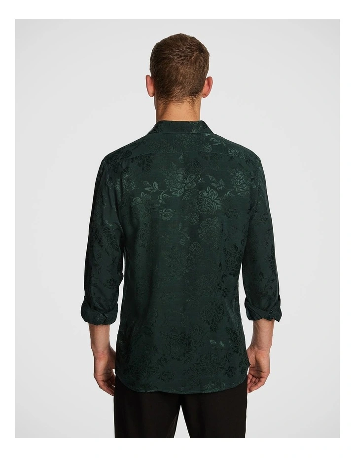Kingly Shirt in Emerald Green image 2