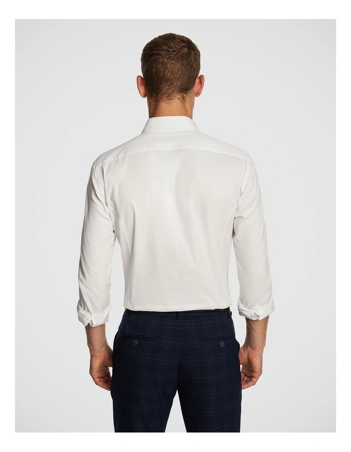 Euro Muscle Fit Shirt in White image 2