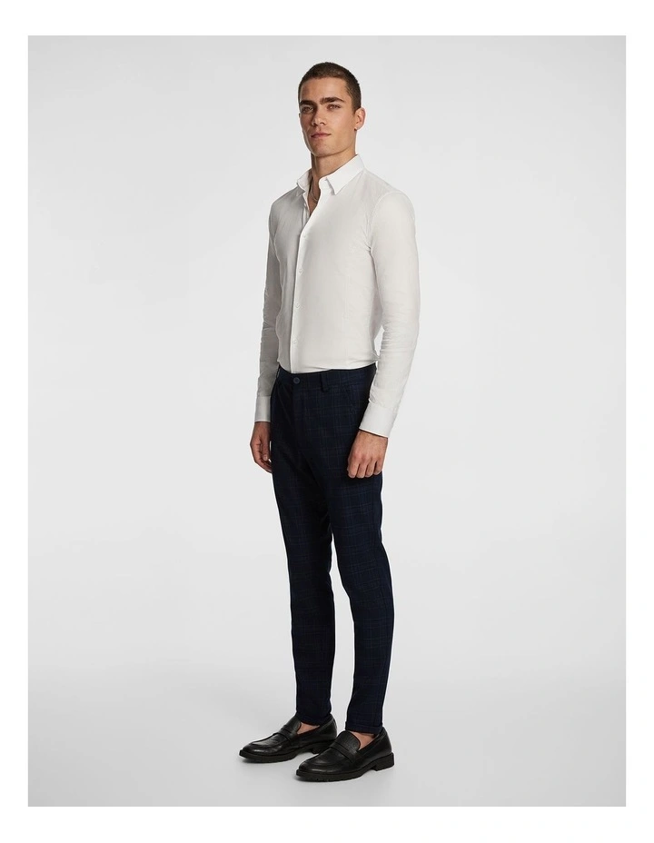 Euro Muscle Fit Shirt in White image 4