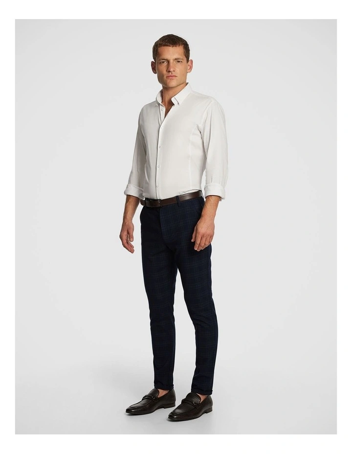 Euro Muscle Fit Shirt in White image 4