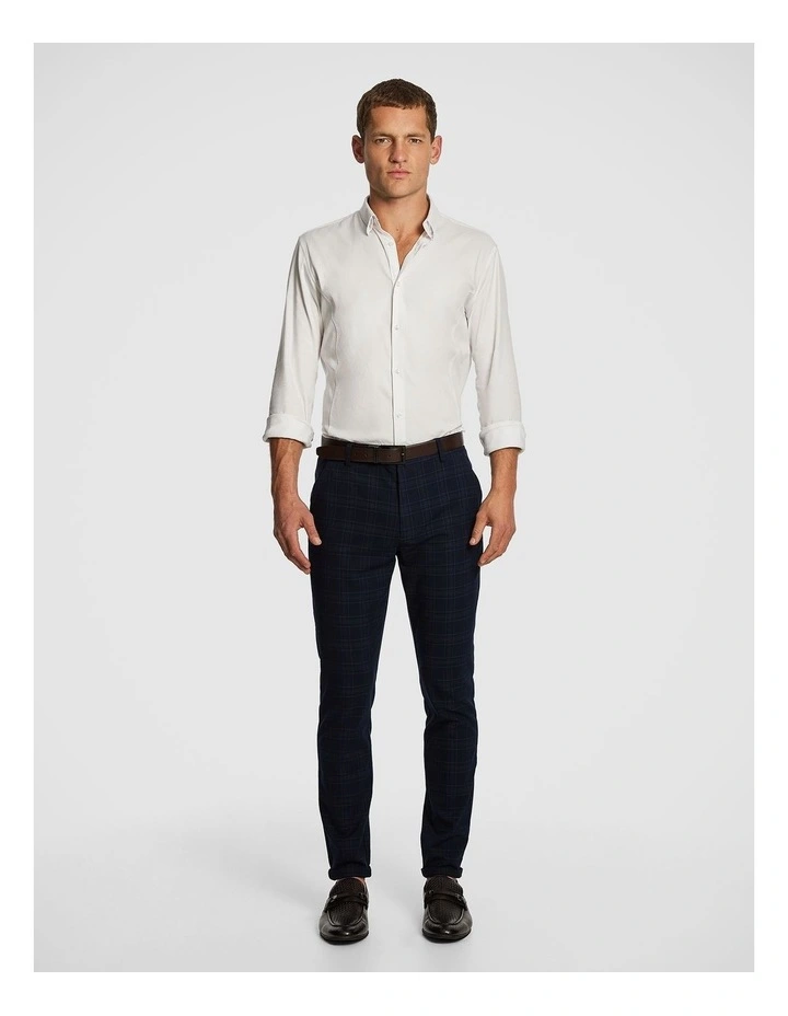 Euro Muscle Fit Shirt in White image 5