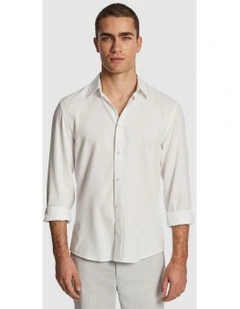 Anderson Textured Shirt in White