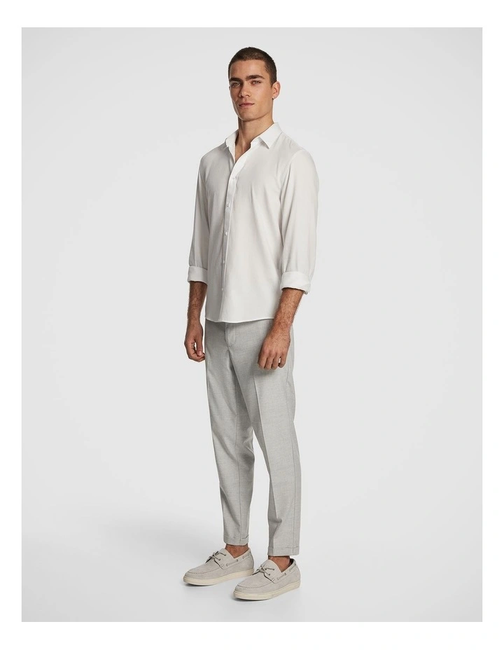 Anderson Textured Shirt in White image 4