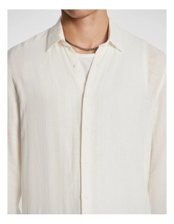 Koa Shirt in Off White image 3