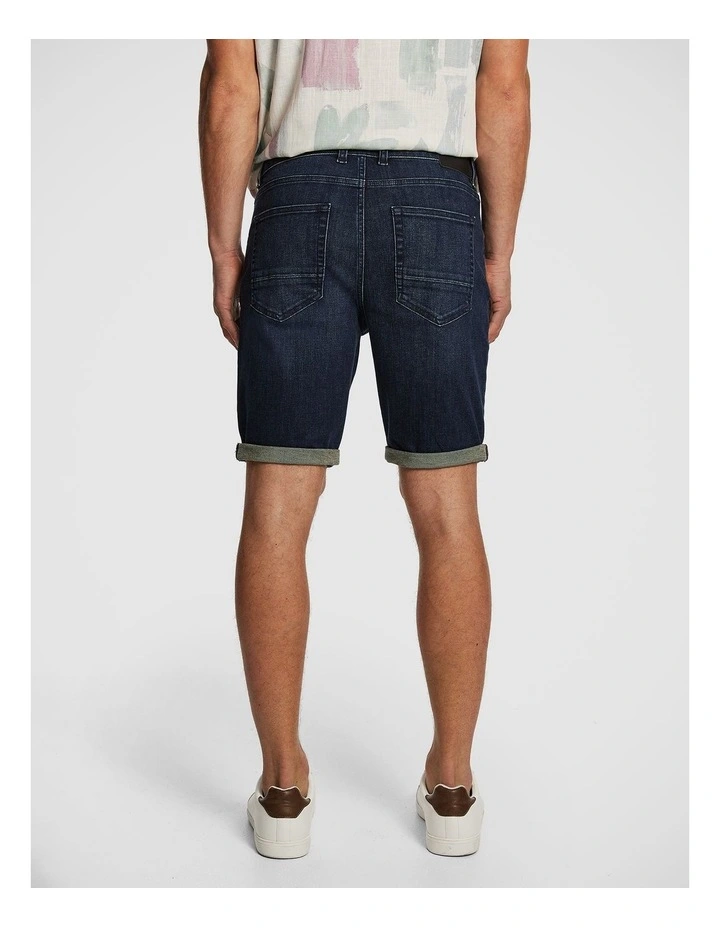 Maxwell Denim Short in Dark Wash image 2