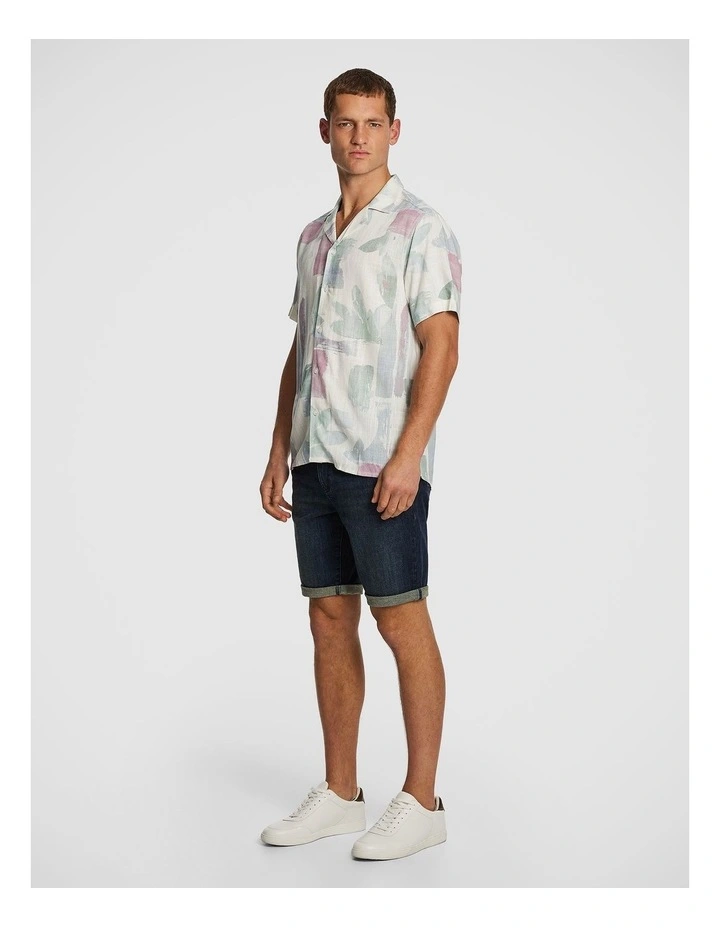 Maxwell Denim Short in Dark Wash image 4