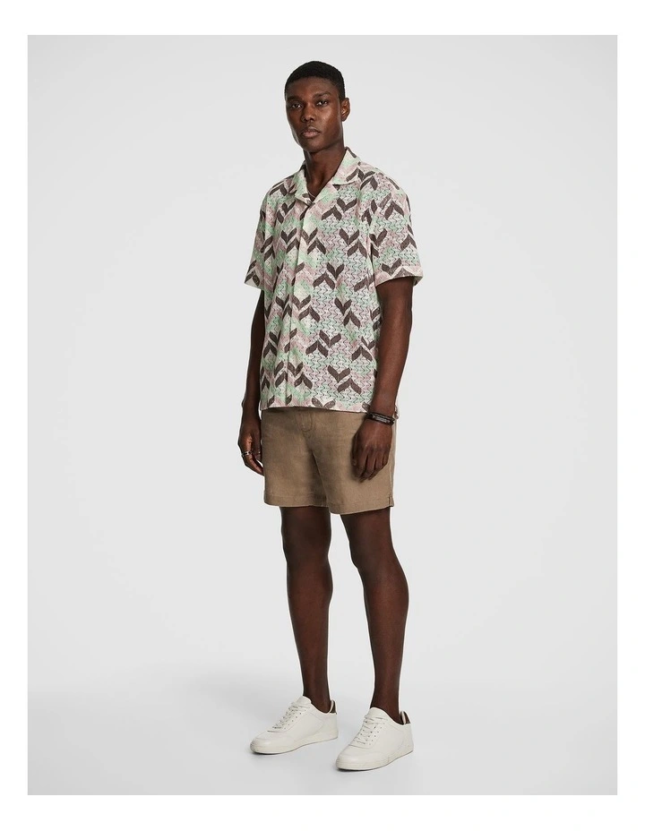Manta Pure Linen Short in Mocha image 5