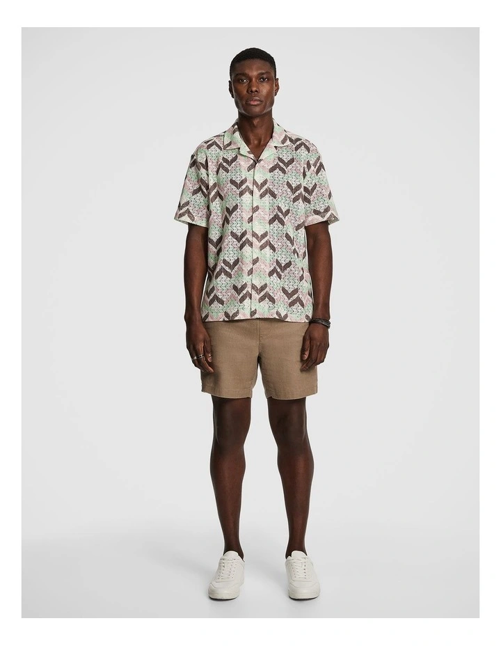 Manta Pure Linen Short in Mocha image 6